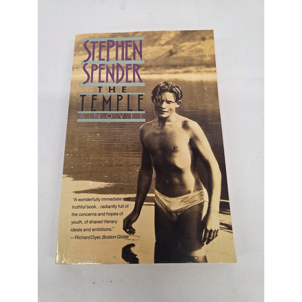 Stephen Spender The Temple A Novel 1989 Perennial Library Paperback Vintage